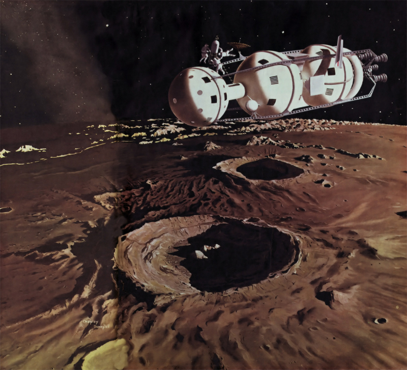 Illustration for article titled The Beautiful Art That Helped Inspire Space Travel
